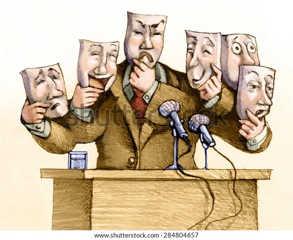 politician-speaks-public-set-masks-600w-284804657