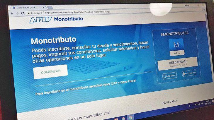 la-afip-actualizo-las-escalas-del-nuevo-regimen-monotributo