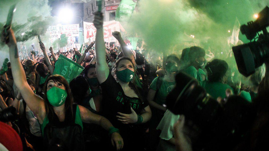 ley-aborto-senado-festejos