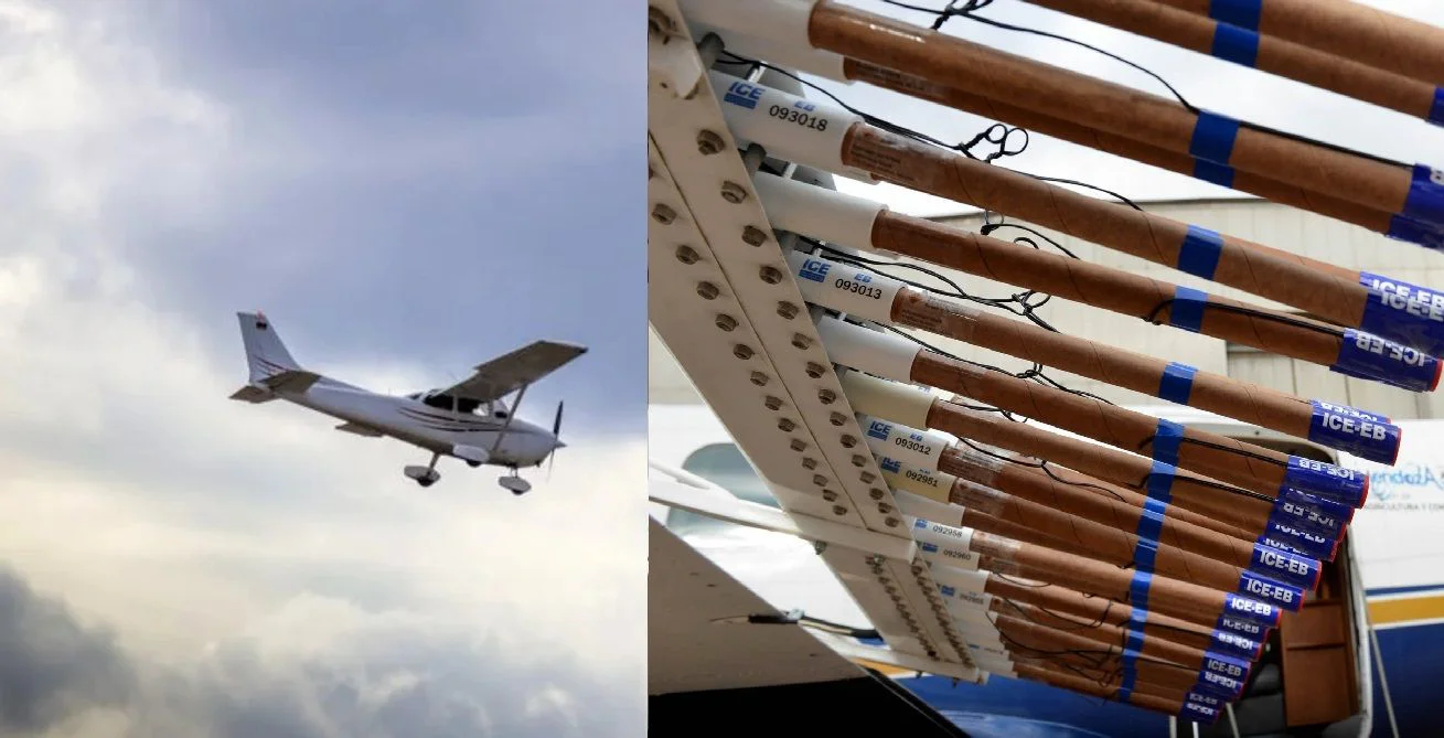 aviones rompetormentas en VF