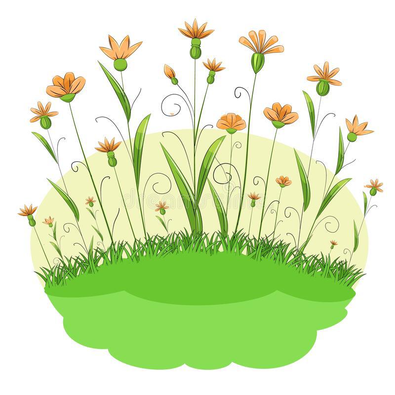 pradera-floreciente-con-hierba-y-flores-estilo-de-caricatura-aislado-en-fondo-blanco-ilustración-romántica-bella-mapa-bits-206750234